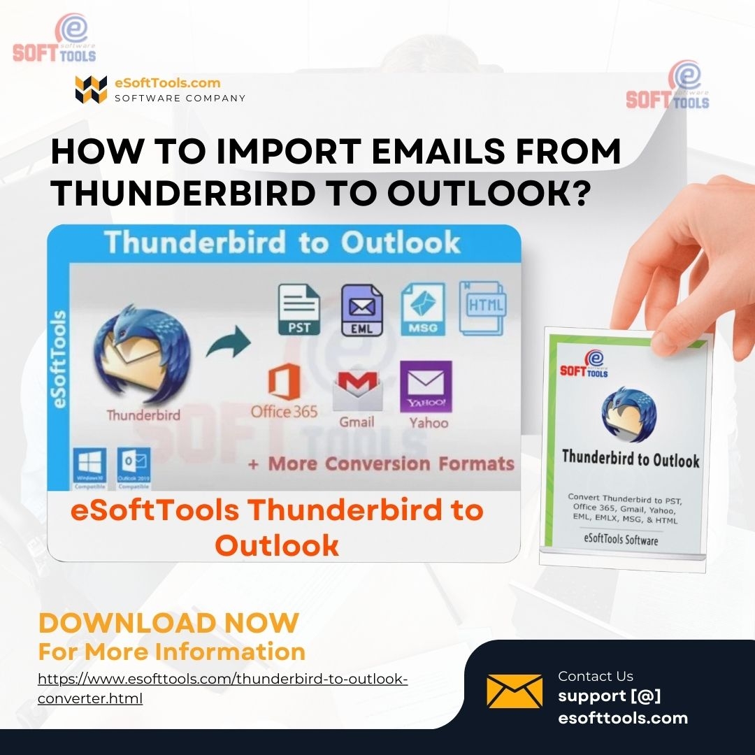 eSoftTools Thunderbird Converter Software