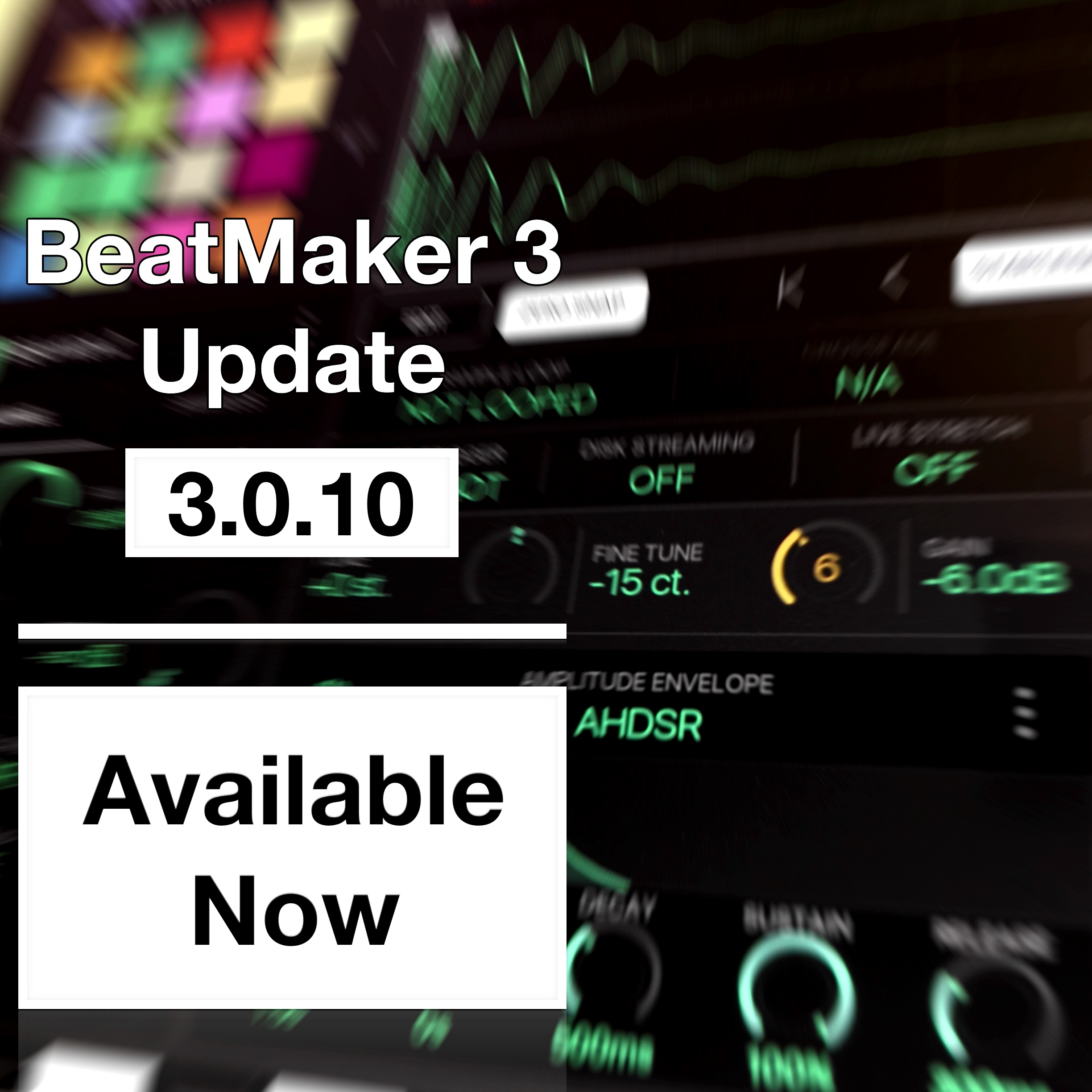 BeatMaker 3.0.12 is now LIVE 